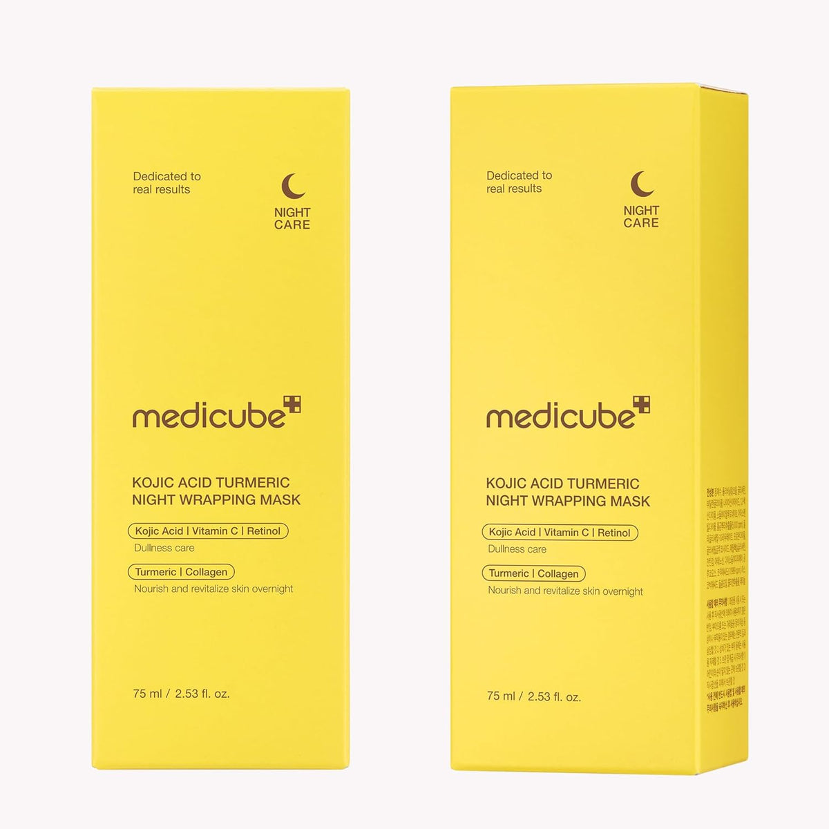 medicube Wrapping Mask Kojic Acid Turmeric- Overnight Peel Off Facial Mask