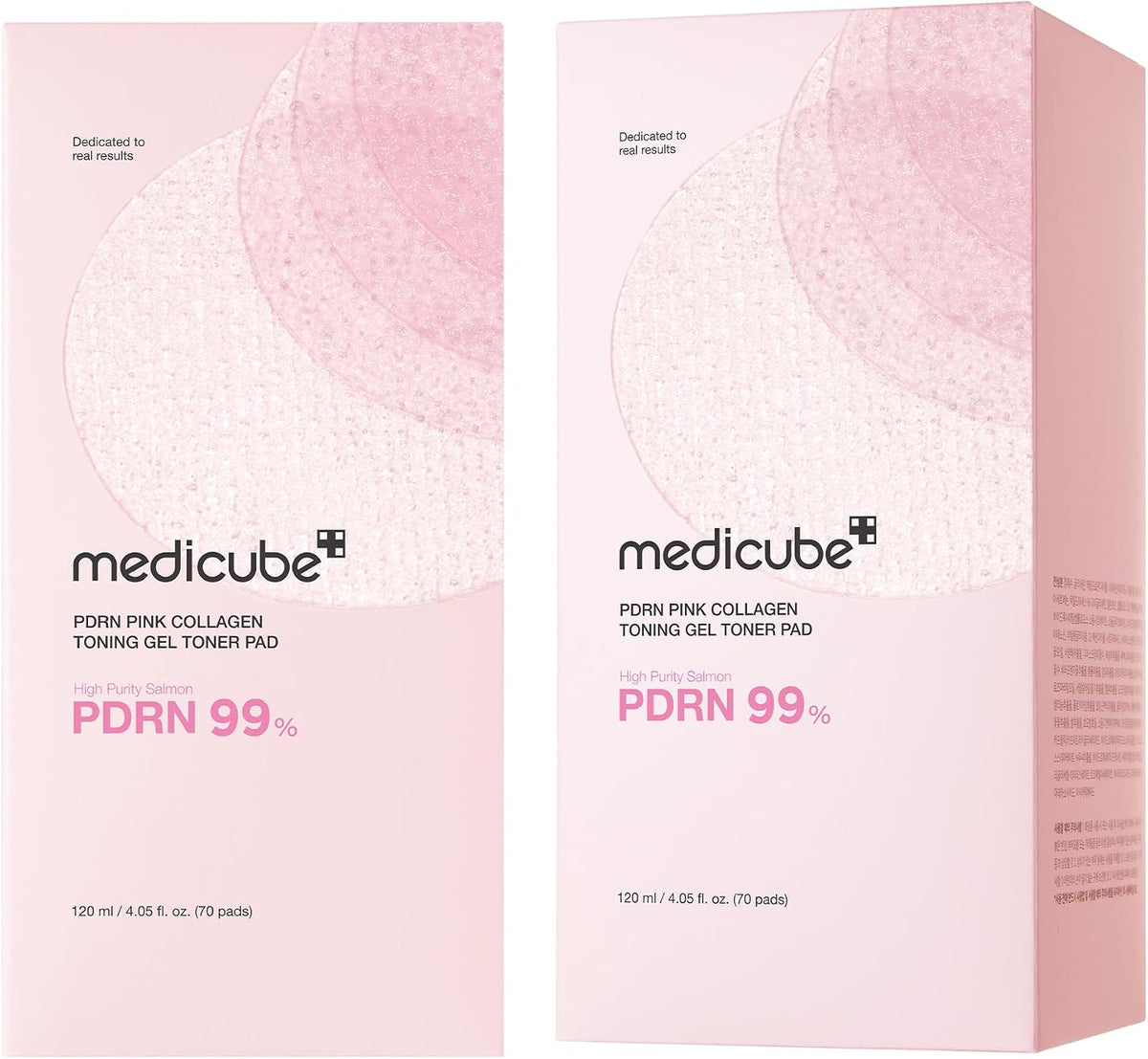 medicube Toner Pads Salmon DNA PDRN Pink Collagen Jelly Pad for Soothing