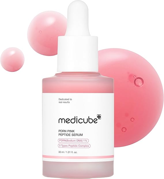 medicube Salmon DNA PDRN Pink Peptide Serum, Pink glow serum, Peptide, Niacinamide