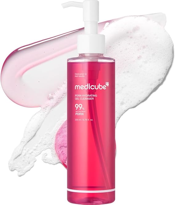 medicube PDRN Jelly to Foam Cleanser | Low pH Hydrating Daily Face Wash for All Skin Types