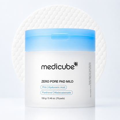 medicube Toner Pads Zero Pore Pad Mild 2.0 for Gentle Exfoliating
