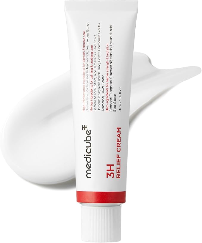 medicube 3H Daily Relief Cream for All Skin Types & After Spot Care