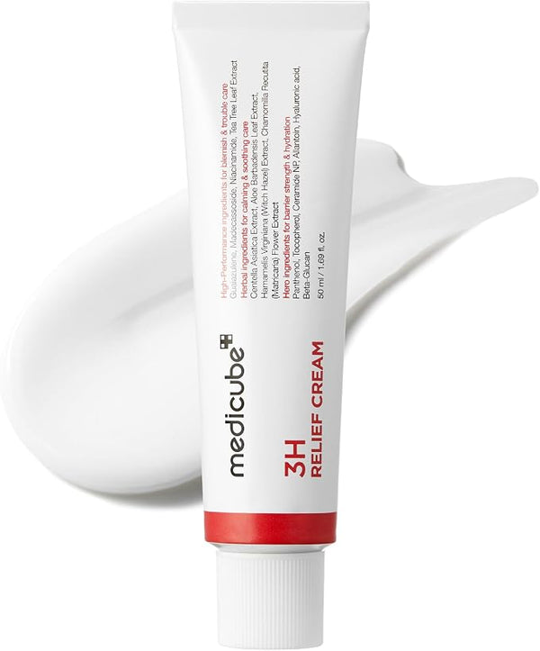 medicube 3H Daily Relief Cream for All Skin Types & After Spot Care