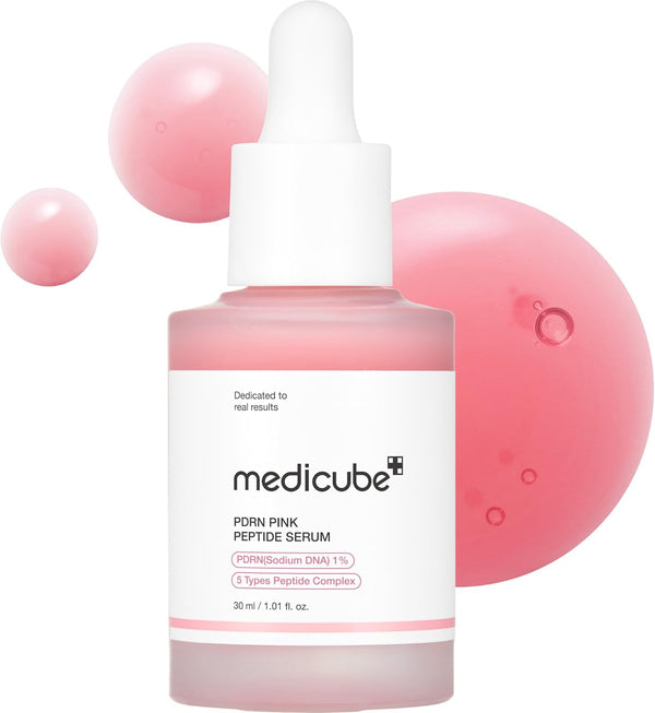 medicube Salmon DNA PDRN Pink Peptide Serum, Pink glow serum, Peptide, Niacinamide