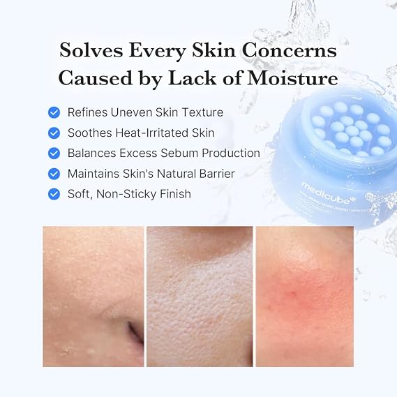 medicube Capsule Cream with Hyaluronic Acid for 120H Lasting Hydration