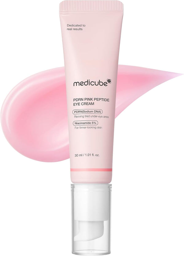 medicube Eye Cream with Salmon DNA PDRN & Pink Peptides | 99% Purity Retinol for Fine Lines