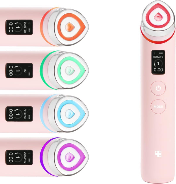 Medicube Age-R Booster Pro Pink | 6-in-1 Real Glass Annealing Device | Glass Skin with Improved