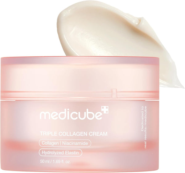 medicube Triple Collagen Cream Hydrating & Firming Moisturiser With Hyaluronic Acid