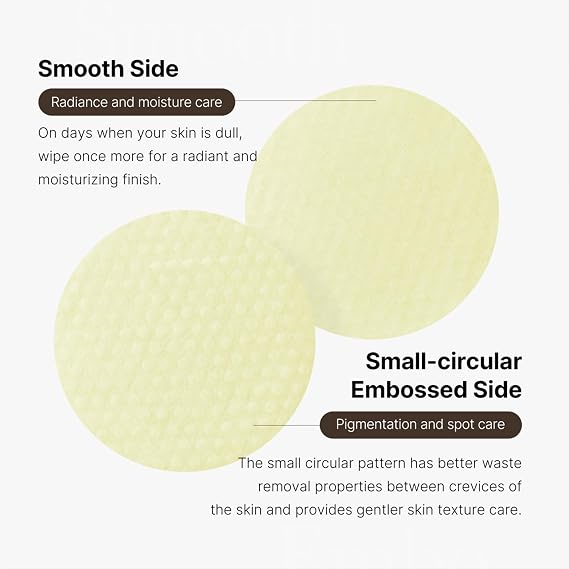medicube Toner Pads Deep Vita C Facial Toner Pad for Uneven Skin Tone Care