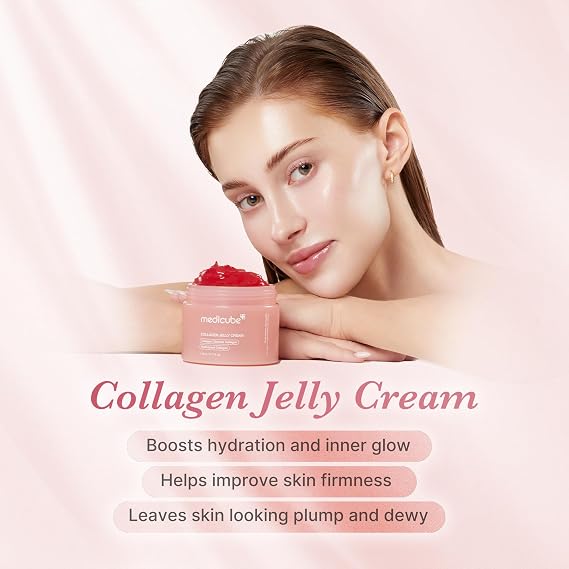 medicube Jelly Cream with Collagen & Niacinamide, 3.71 fl.oz