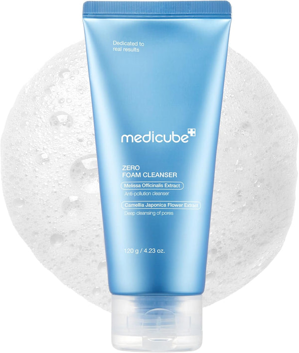 medicube Zero Foam Cleanser for Sensitive Skin - Sebum Control, Moisture Balance