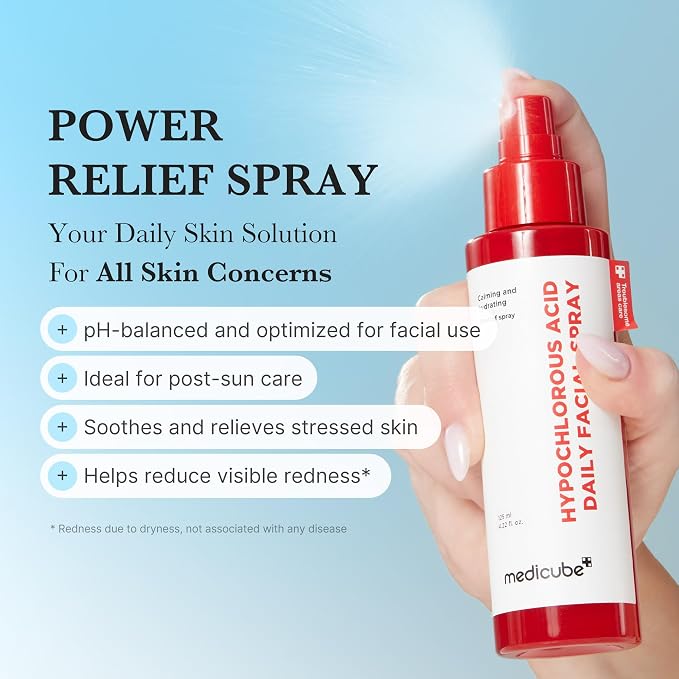 medicube Power Soothing Spray with Hypochlorous Acid, 125ml