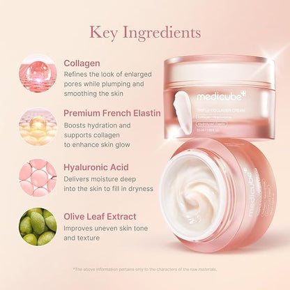 medicube Triple Collagen Cream for Hydrating & Firming