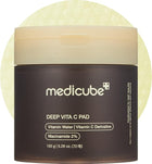 medicube Toner Pads Deep Vita C Facial Toner Pad for Uneven Skin Tone Care