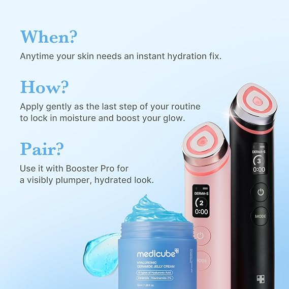 medicube Jelly Cream with Hyaluronic Acid for Long-lasting Hydration
