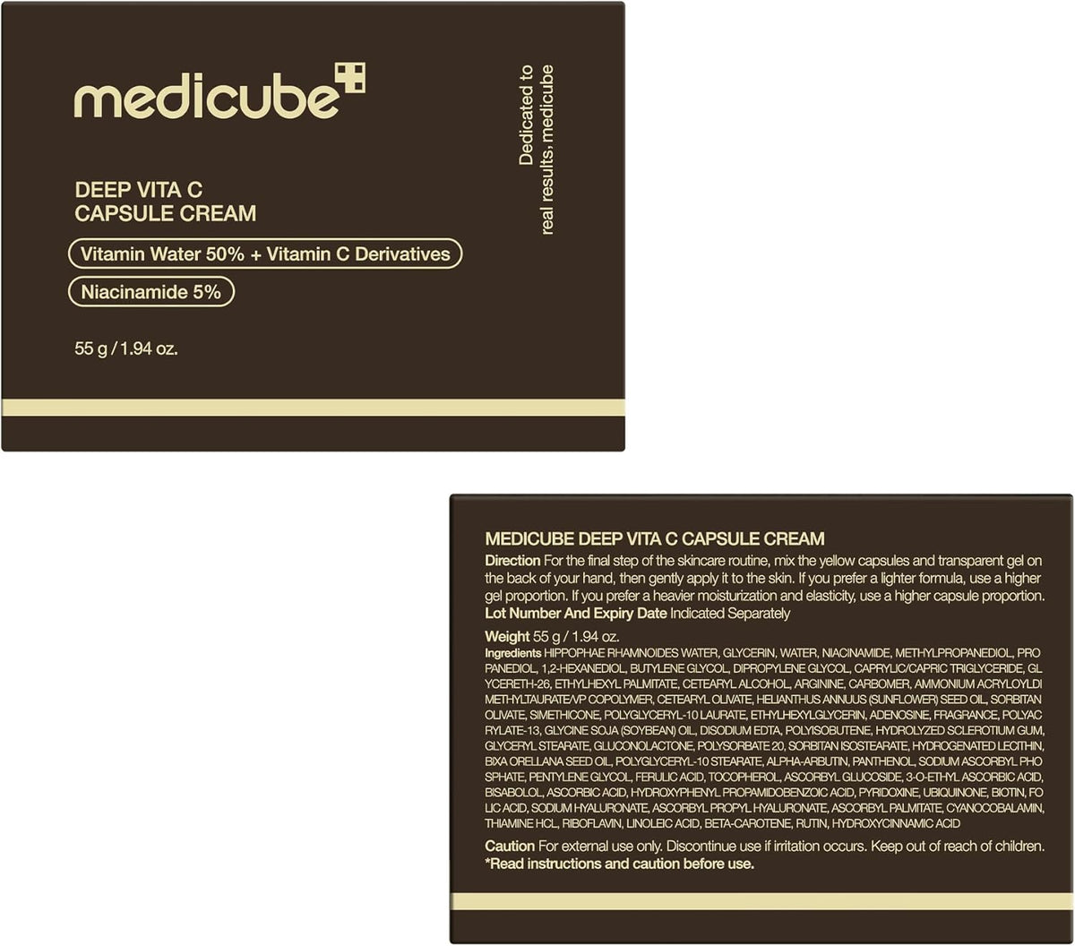 medicube Capsule Cream with Deep Vitamin C for Radiance