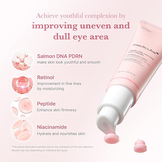 medicube Eye Serum with Salmon DNA PDRN & Pink Peptides