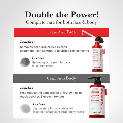 medicube Body Peel Shot with Hypochlorous Acid
