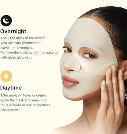 medicube Jelly Gel Mask with Brightening Kojic Acid Turmeric, 4EA
