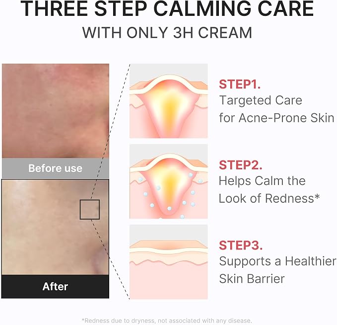 medicube 3H Daily Relief Cream for All Skin Types & After Spot Care