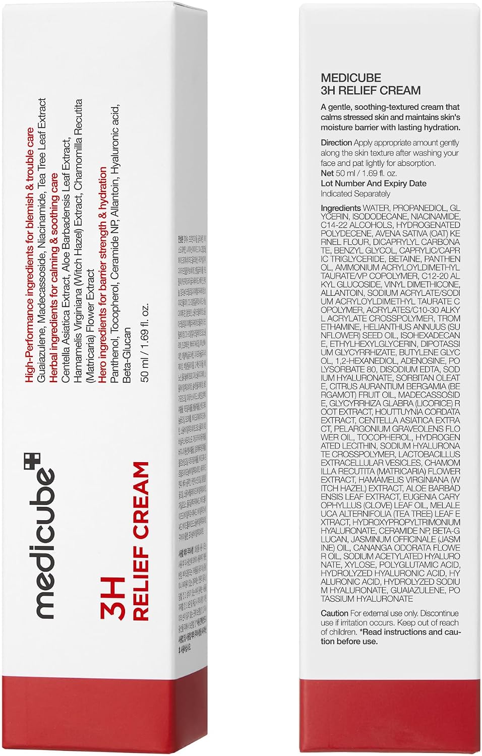 medicube 3H Daily Relief Cream for All Skin Types & After Spot Care