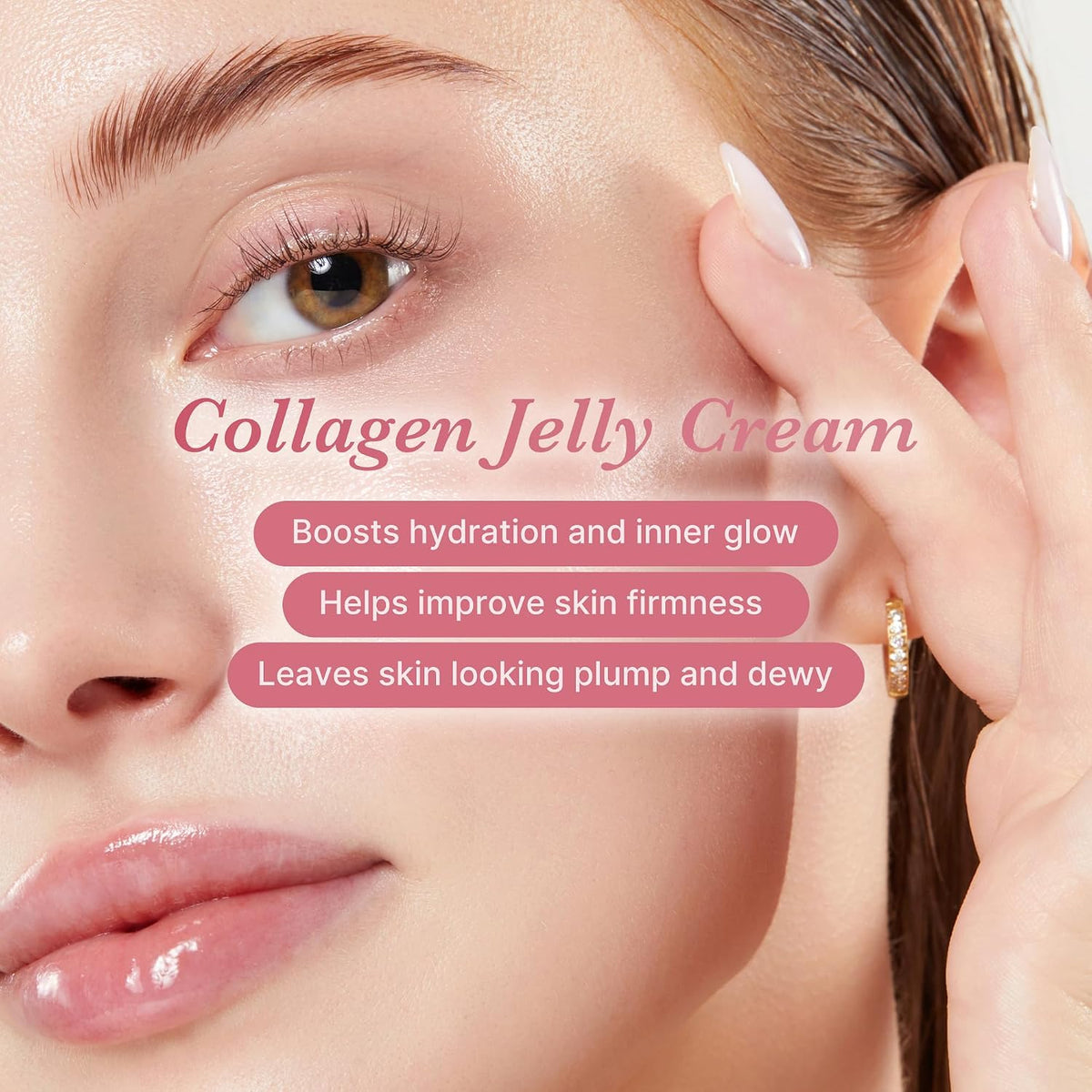 medicube Jelly Cream with Collagen & Niacinamide, 3.71 fl.oz