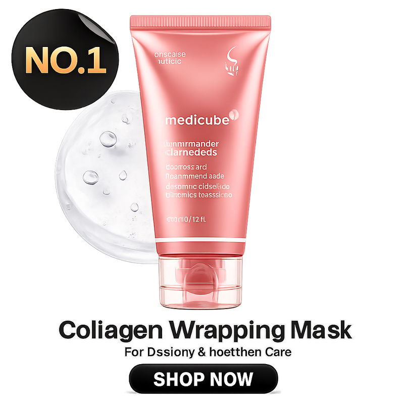 medicube Wrapping Mask Collagen Overnight Peel Off Facial Mask | Elasticity & Hydration Care For Firmer-Looking, Radiant Skin