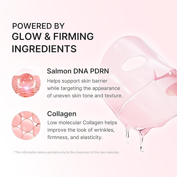 medicube Jelly Gel Mask with Salmon DNA PDRN Pink Collagen, 4EA